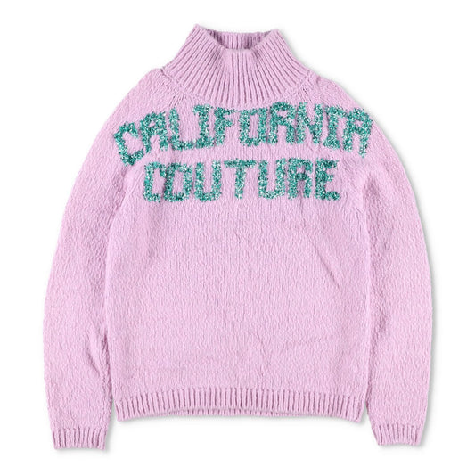DIOR HOMME X Erl Mens Jumper Pink Chunky Knit California Couture Size L RRP 1200