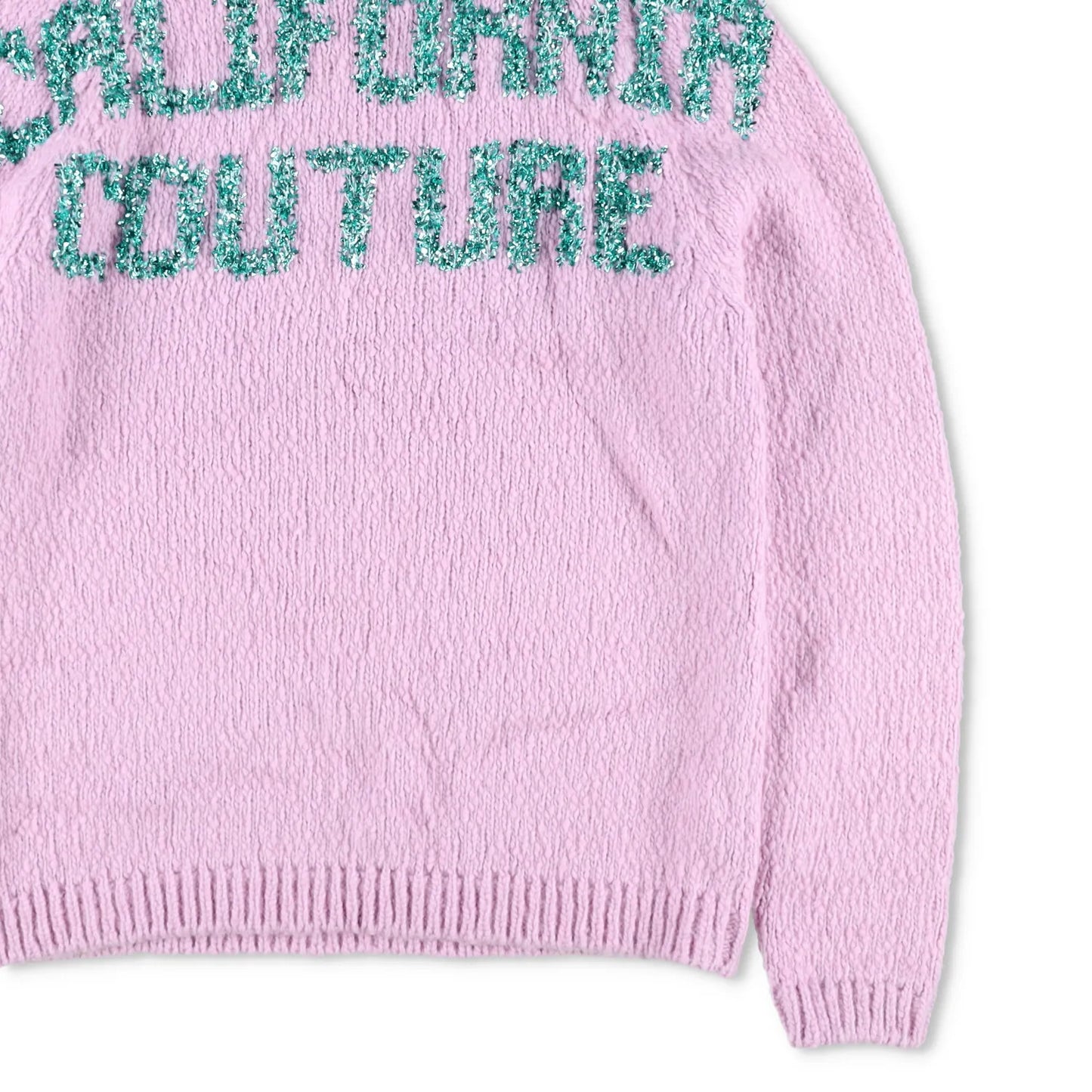DIOR HOMME X Erl Mens Jumper Pink Chunky Knit California Couture Size L RRP 1200 — View 4
