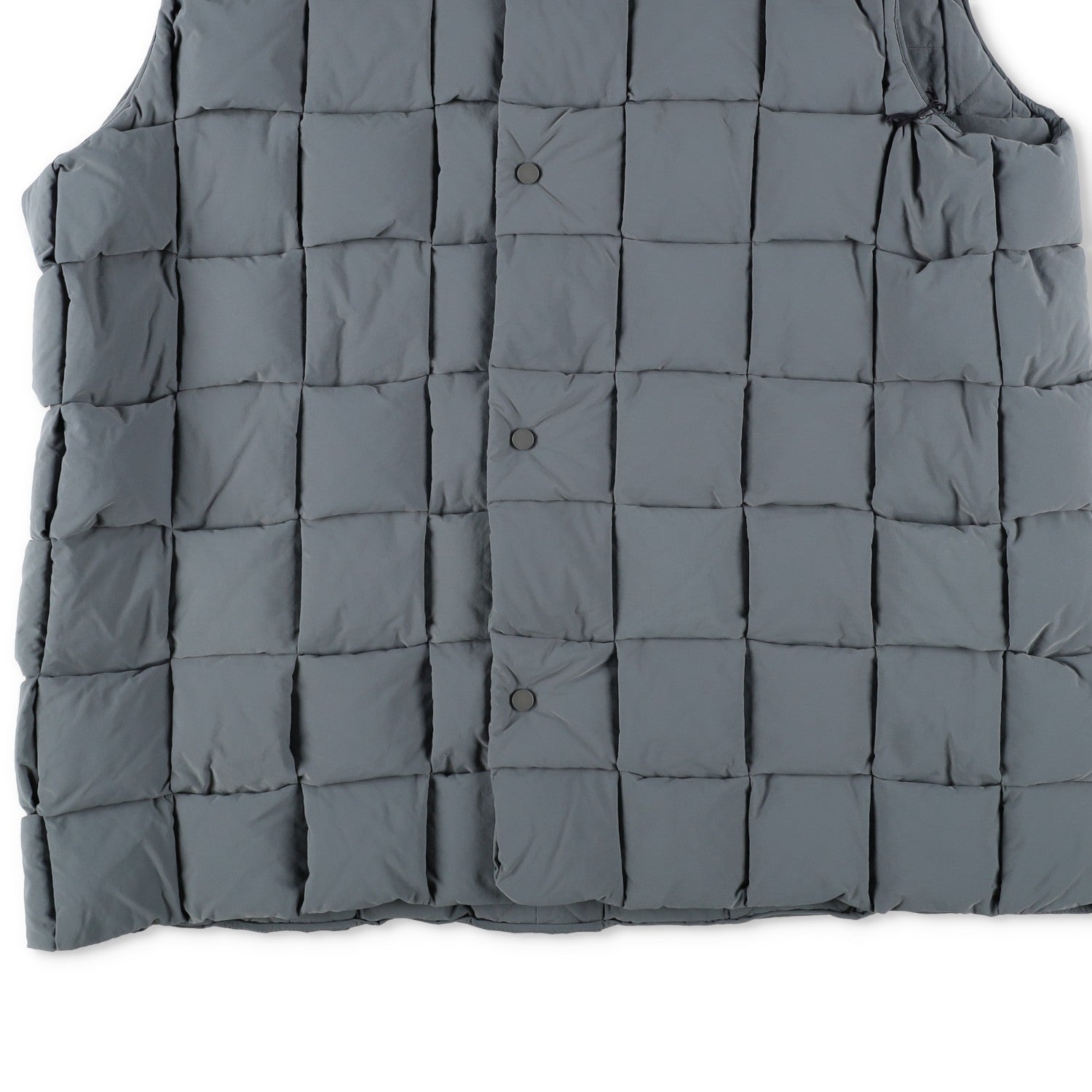 BOTTEGA VENETA Mens Quilted Interractio Puffer Gilet Sage Green Size M/L RRP3500 — View 3