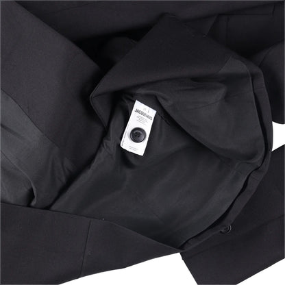 JACQUEMUS Womens La Robe Bari Long Sleeve Side Mini Dress Black 38 RRP 830 — View 9