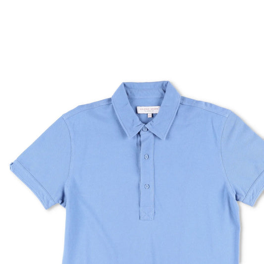 ORLEBAR BROWN Mens Polo Shirt Short Sleeve Collared Blue Cotton Size L RRP 275 — View 2