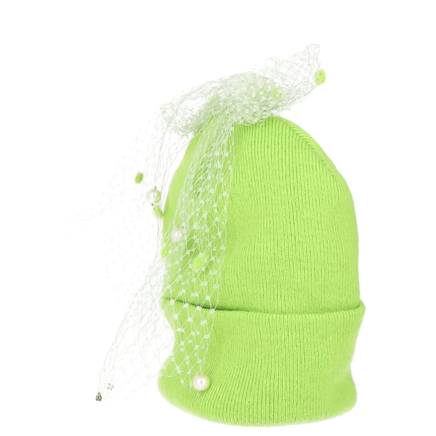 SILVER SPOON ATTIRE Womens Beanie Hat Green Synthetic Bow Detail Size S RRP 100 — View 6