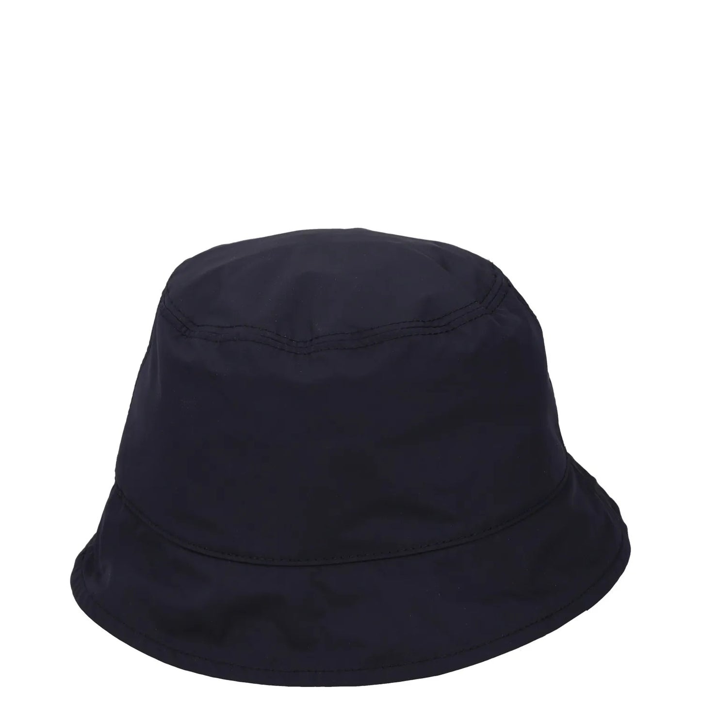 MONCLER Mens Bucket Hat Blue Logo Polyester Lightweight Size M RRP 296 — View 7