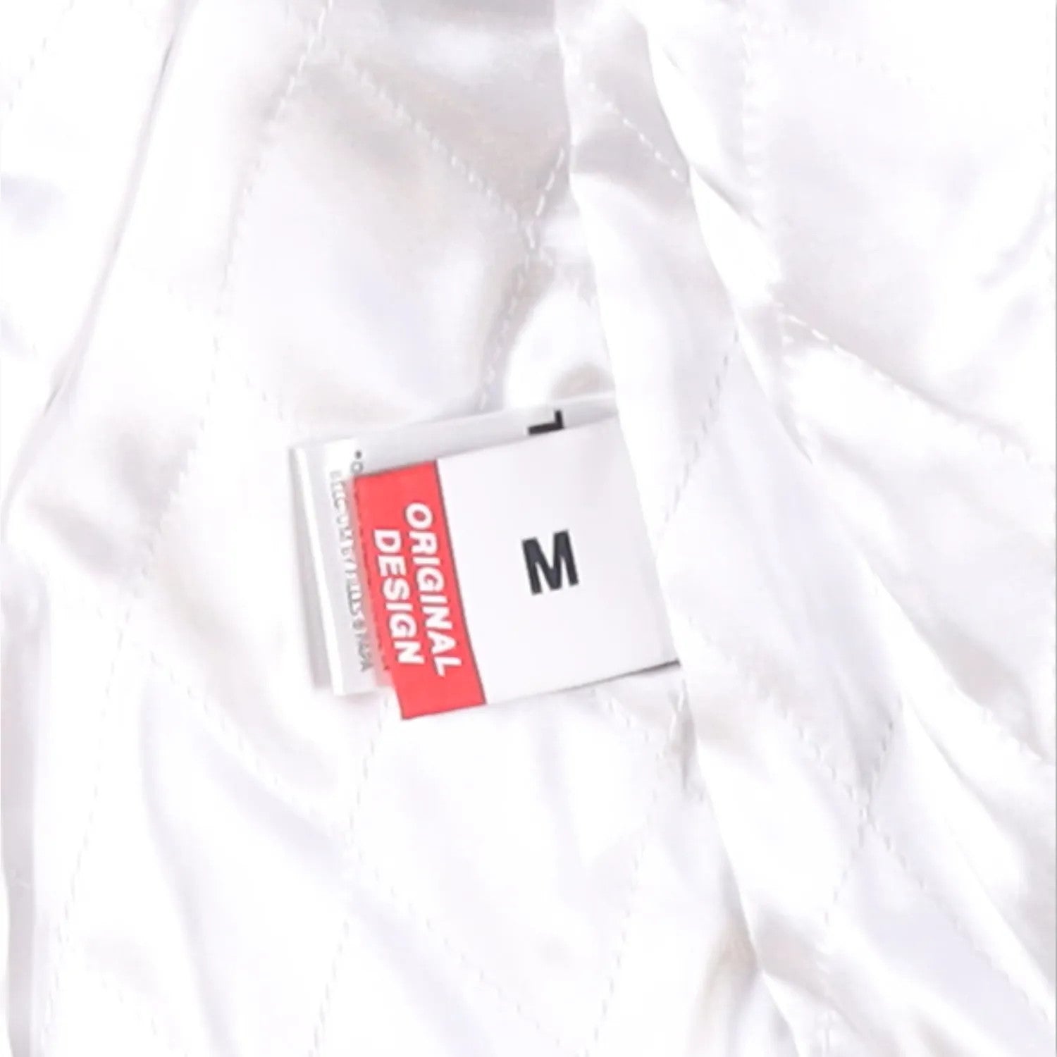 TOM BOY BY FILLES PAPA Mens Leather Jacket Black White Red Blue Size M RRP 700 — View 9