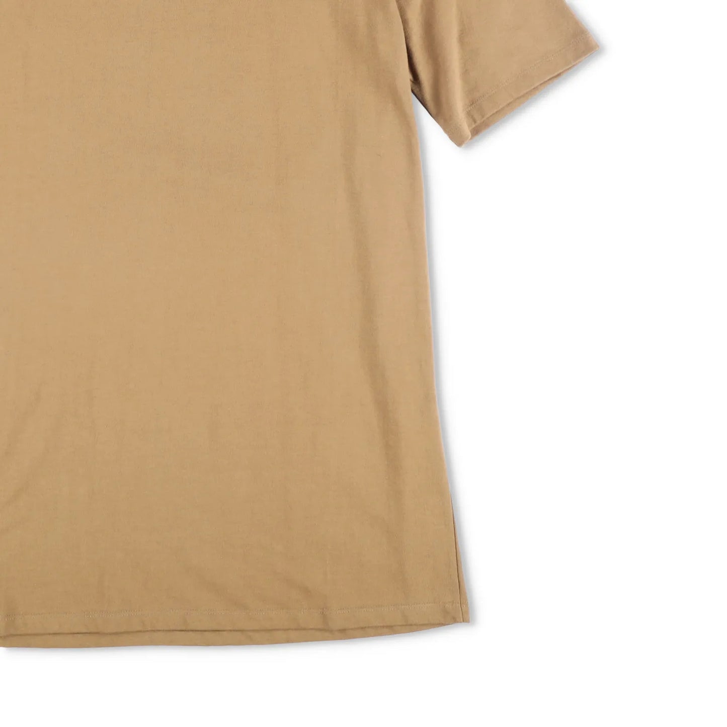 FRANKIE SHOP Mens T-Shirt Beige Crew Neck Short Sleeve Cotton Size M RRP 125 — View 4