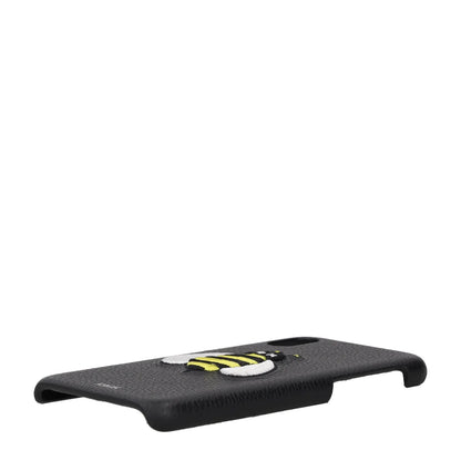 DIOR Bee Hard Phone Case Fits Apple iPhone X Black White Yellow RRP 310 — View 8