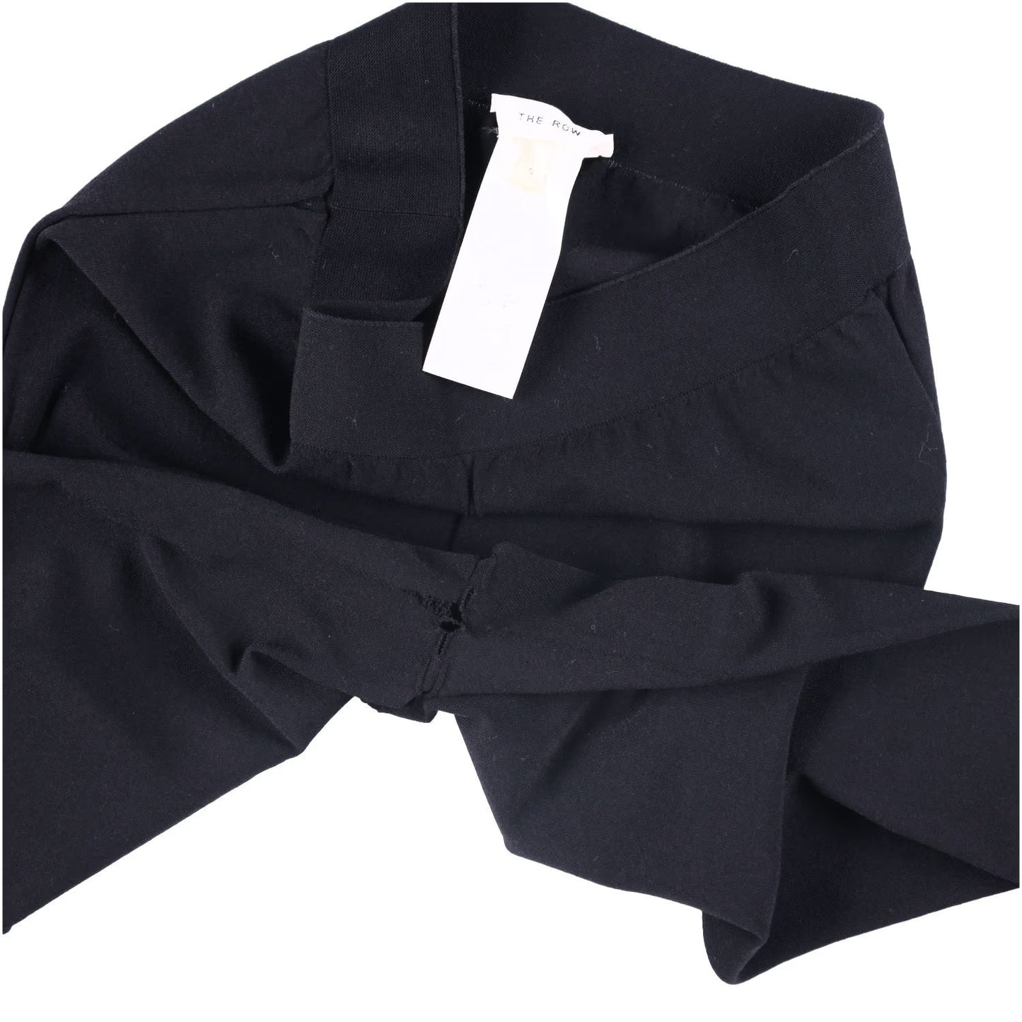 THE ROW Womens Clizia Leggings Black Mid Rise Ankle Solid Size S RRP 1218.5 — View 3