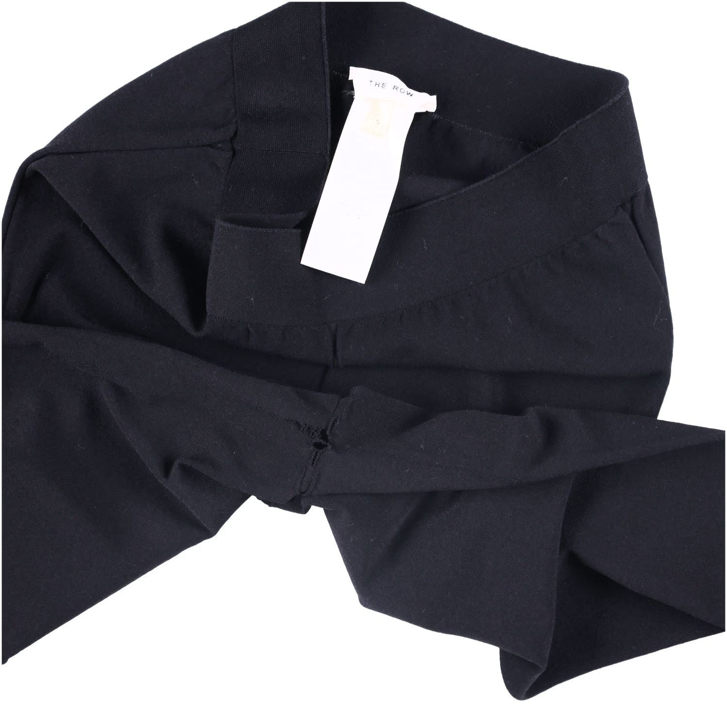 THE ROW Womens Clizia Leggings Black Mid Rise Ankle Solid Size S RRP 1218.5 — View 3