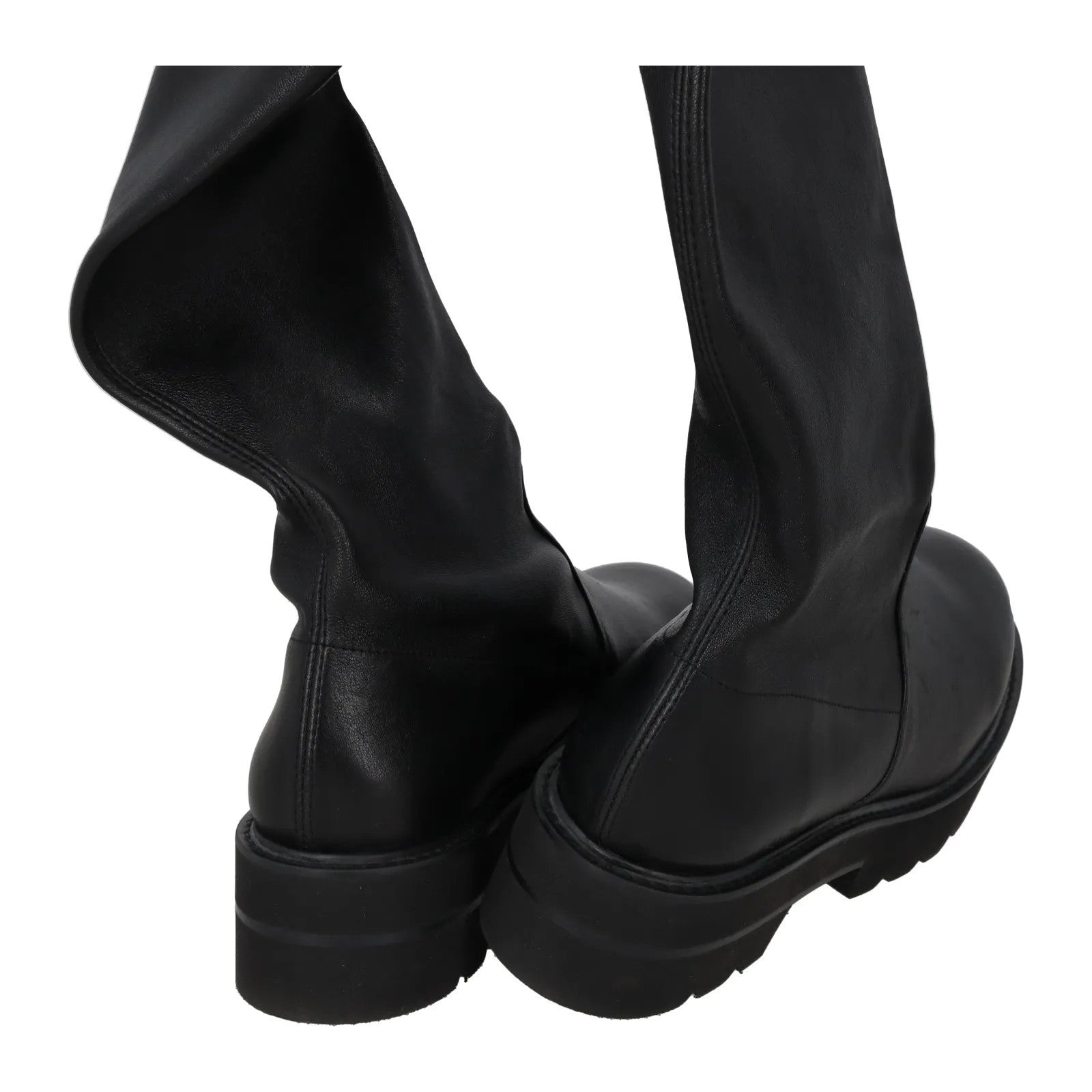 STUART WEITZMAN Womens Lowland Ul. Over the Knee Boots Black UK 8 RRP 950 — View 4