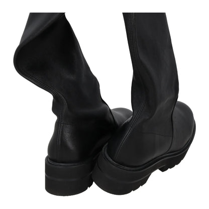 STUART WEITZMAN Womens Lowland Ul. Over the Knee Boots Black UK 8 RRP 950 — View 4