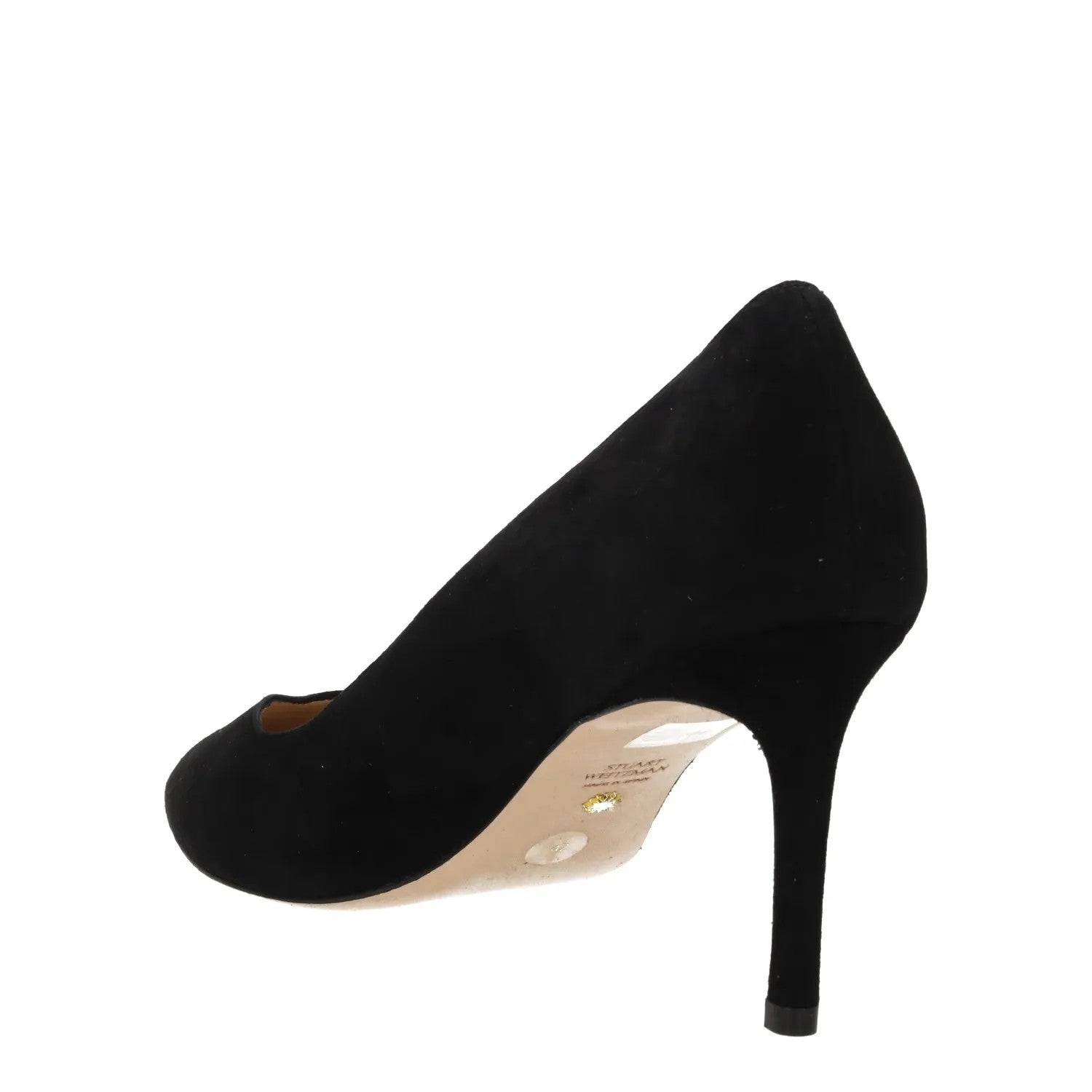 STUART WEITZMAN Ladies Anny 70 Suede Court Heel Black Comfort EU 42 RRP 375 — View 5