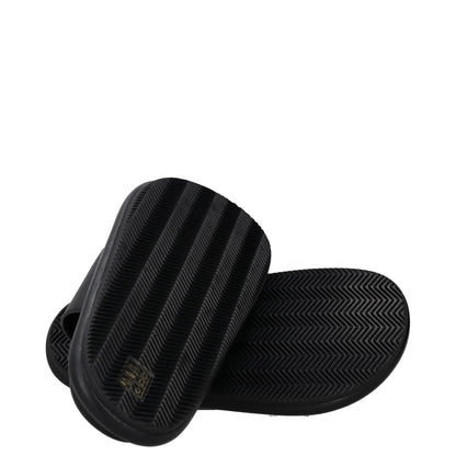 MONCLER Womens Bell Sandals Flat Sliders Black Leather Open Toe UK 3 RRP 515 — View 8