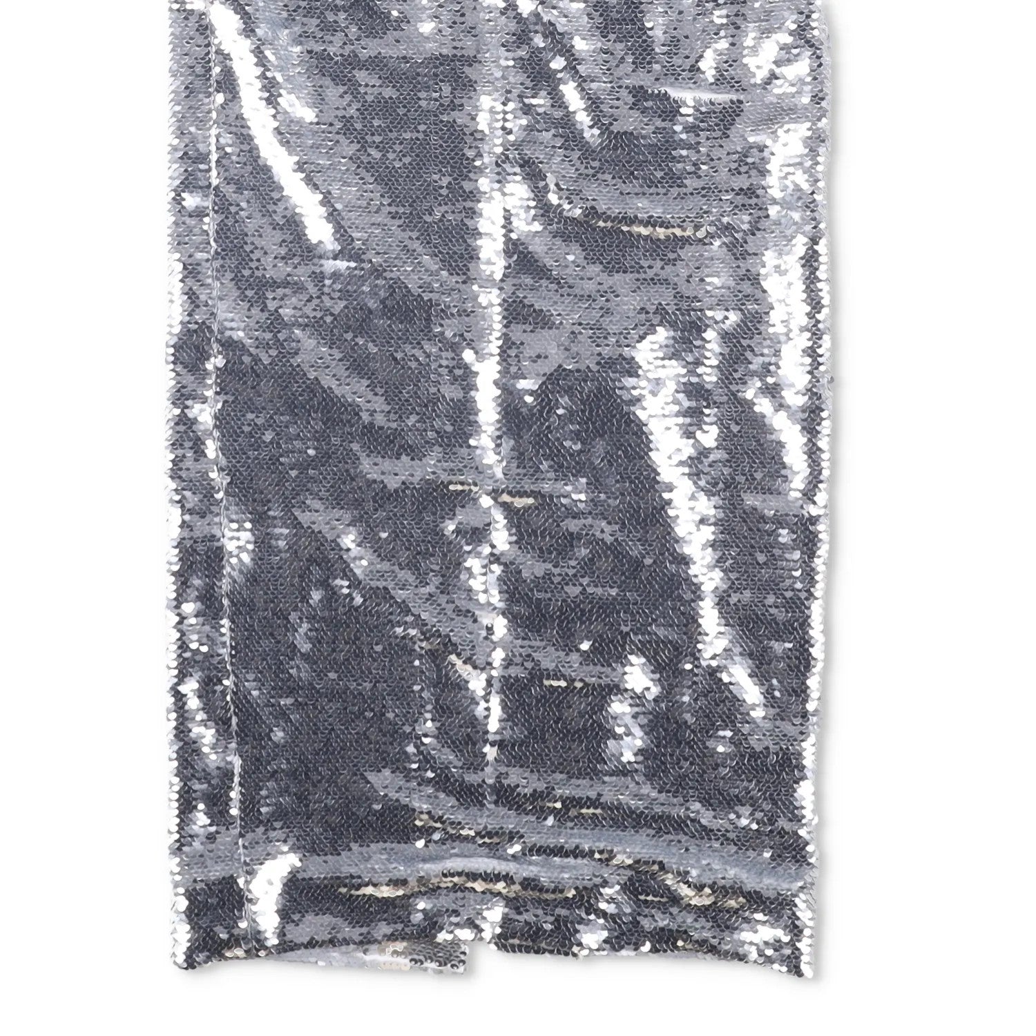 LAQUAN SMITH Womens Maxi Skirt Metallic High Rise Long Satin Size XS RRP 1115 — View 4