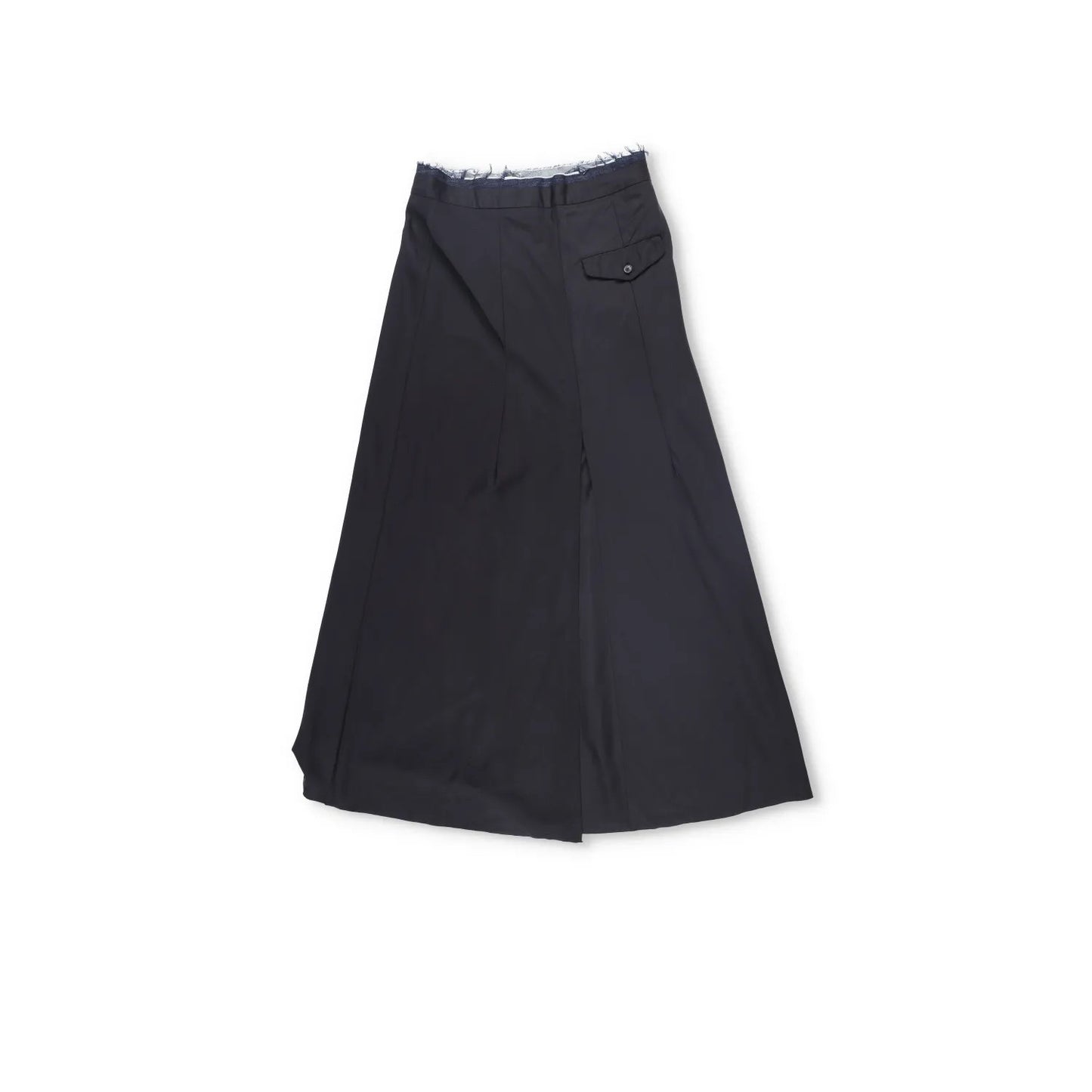 OUR LEGACY Womens A Line Skirt Black Cotton Blend Lightweight Casual RRP 325 — View 7