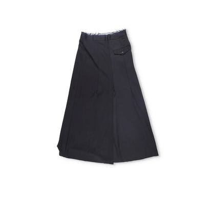 OUR LEGACY Womens A Line Skirt Black Cotton Blend Lightweight Casual RRP 325 — View 7