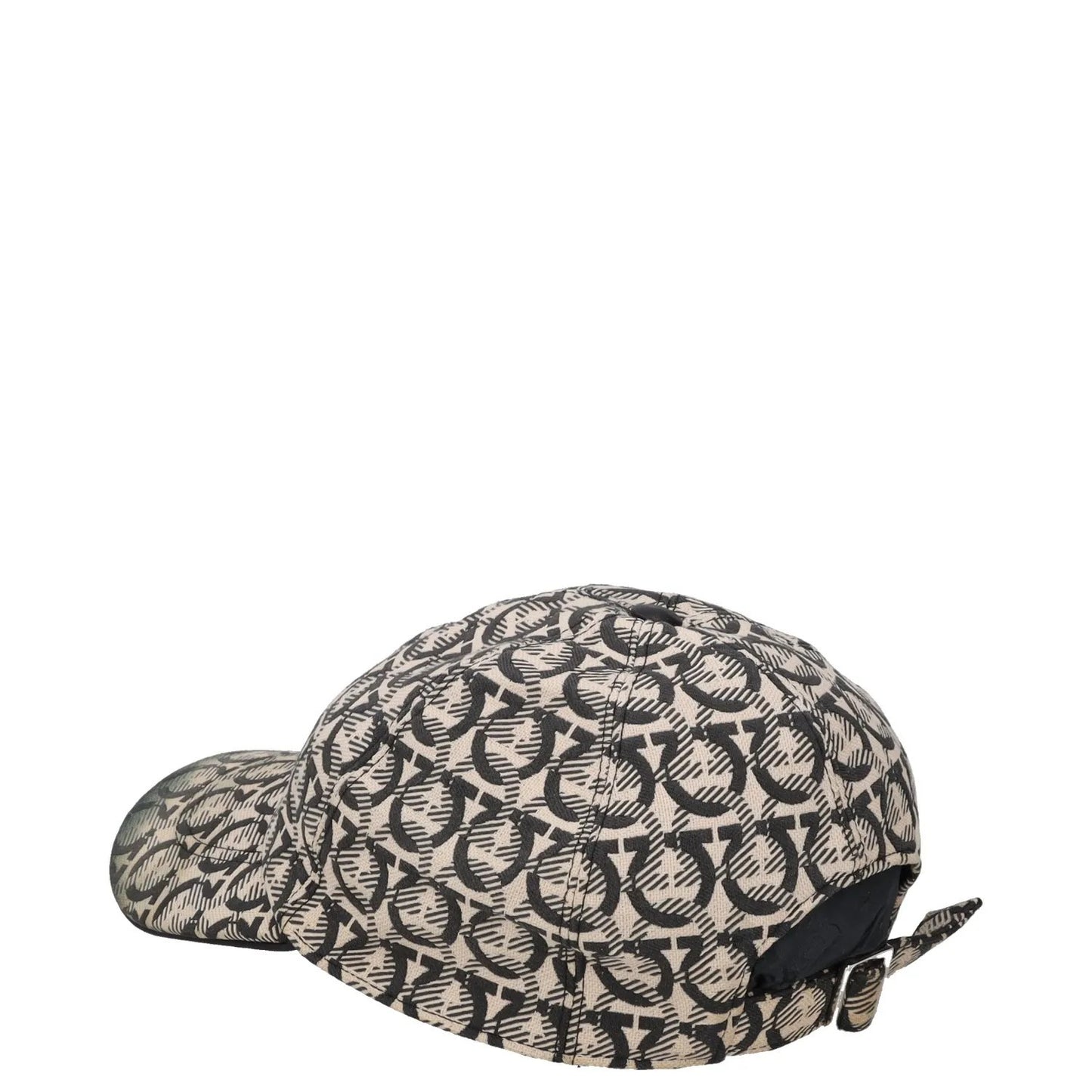 SALVATORE FERRAGAMO Mens Core Jacquard Logo Baseball Cap Multicoloured OS RRP275 — View 4