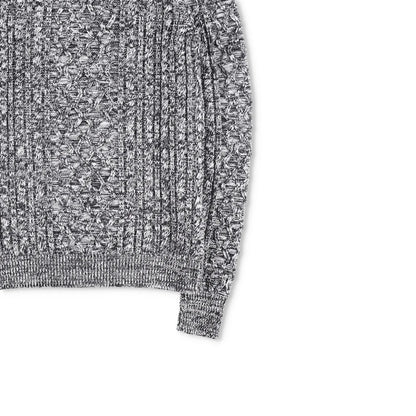 DIOR Womens Jumper Grey Wool Cable Knit Crew Neck Pullover Size M RRP 1500 — View 4