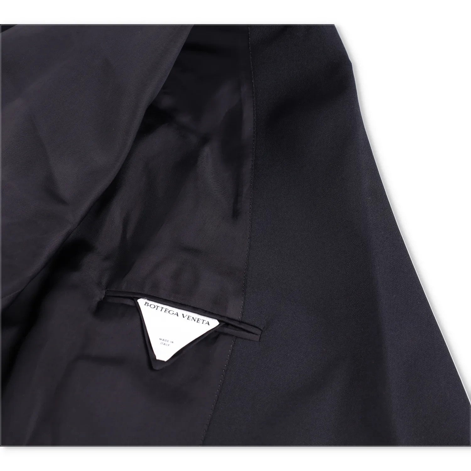 BOTTEGA VENETA Womens Blazer Jacket Long Sleeve Double Breasted Black 44 RRP2060 — View 9