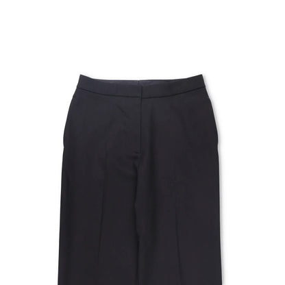 TOVE Womens Amie Tailored Trousers Slim Leg Black Pleated Flat Front 36 RRP 690 — View 2