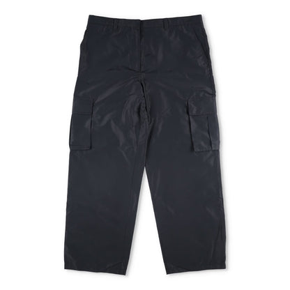 MIU MIU Womens Chino Cargo Trousers Blue Loungewear Side Pockets Size 48 RRP1020