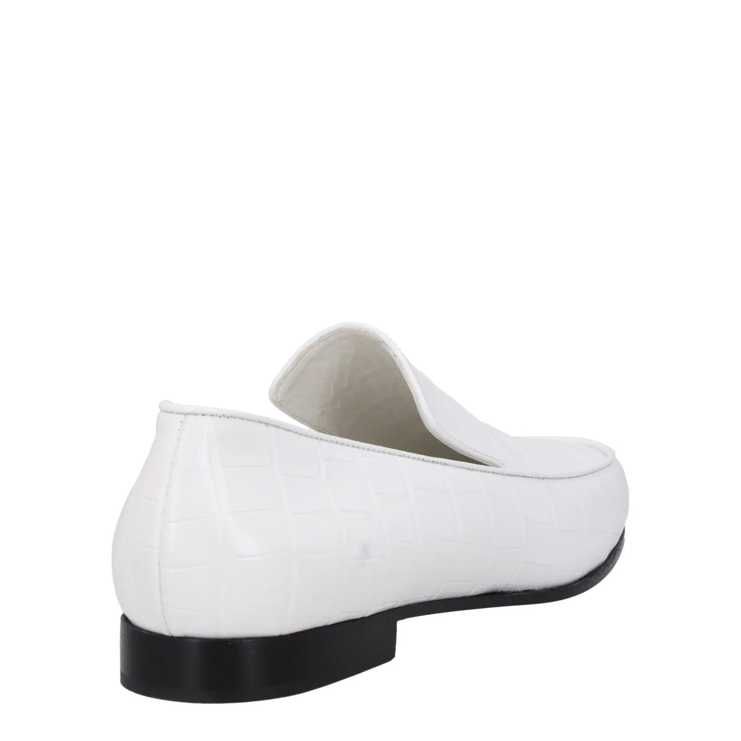 TOTEME The Croco Oval Loafer White Leather Slip On Comfort EU 42 RRP 480 — View 6