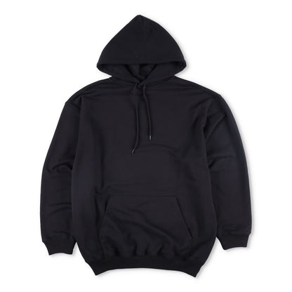 BALENCIAGA Unisex Adults Hoodie Cotton Black Kangaroo Pocket Size XS RRP 690