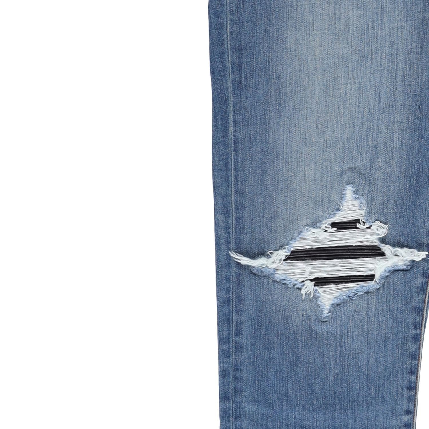 AMIRI Mens Mx1 Skinny Jeans Blue Denim Mid Rise Button Closure Size 36 RRP 1115 — View 8