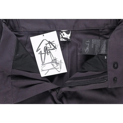 GR10K Mens Klopman Shank Structured Pants Grey Cargo Trousers Size 46 RRP 285 — View 10