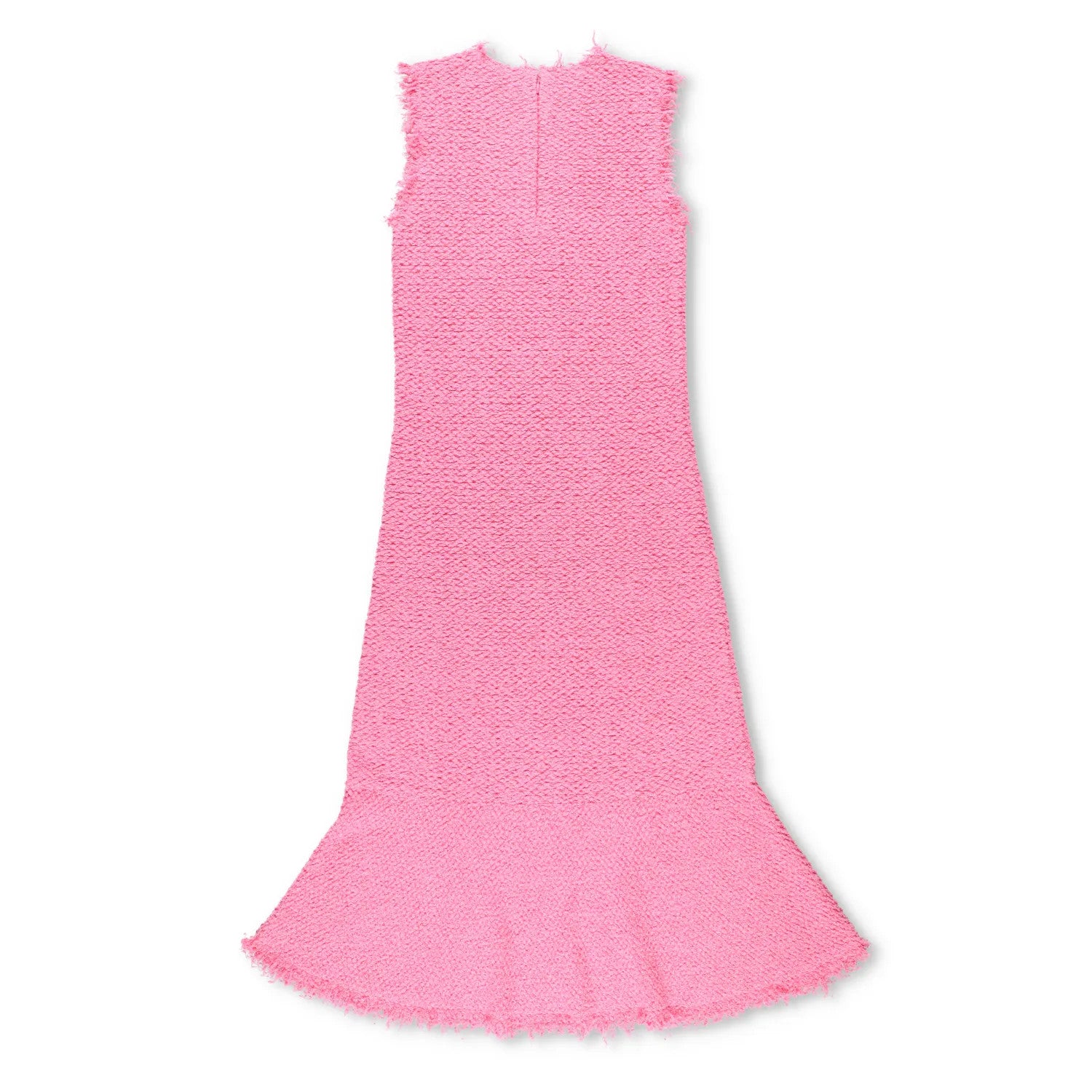 JIL SANDER Womens Midi Dress Sleeveless Flared Hem Frayed Edges Pink 36 RRP 2080 — View 5