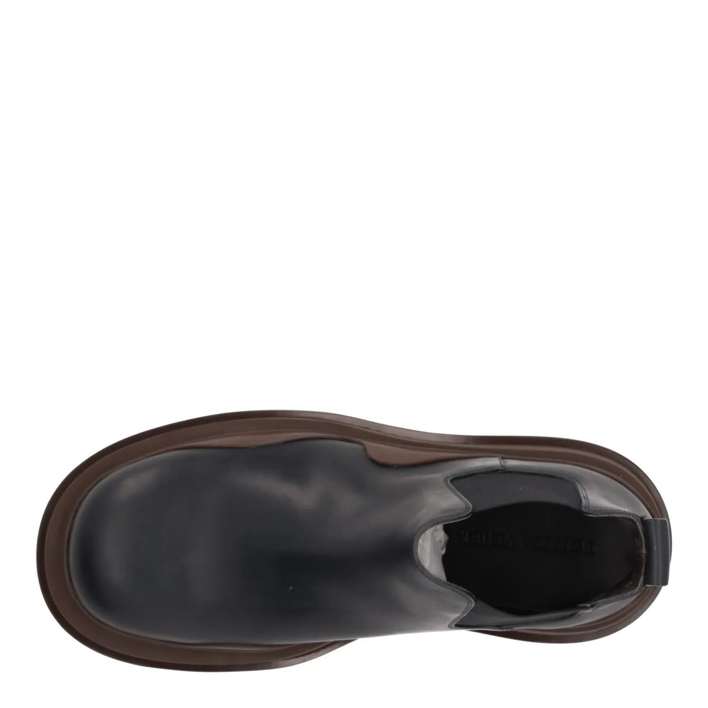 BOTTEGA VENETA Womens Chelsea Boots Slip On Black Brown Leather UK 9 RRP 990 — View 7