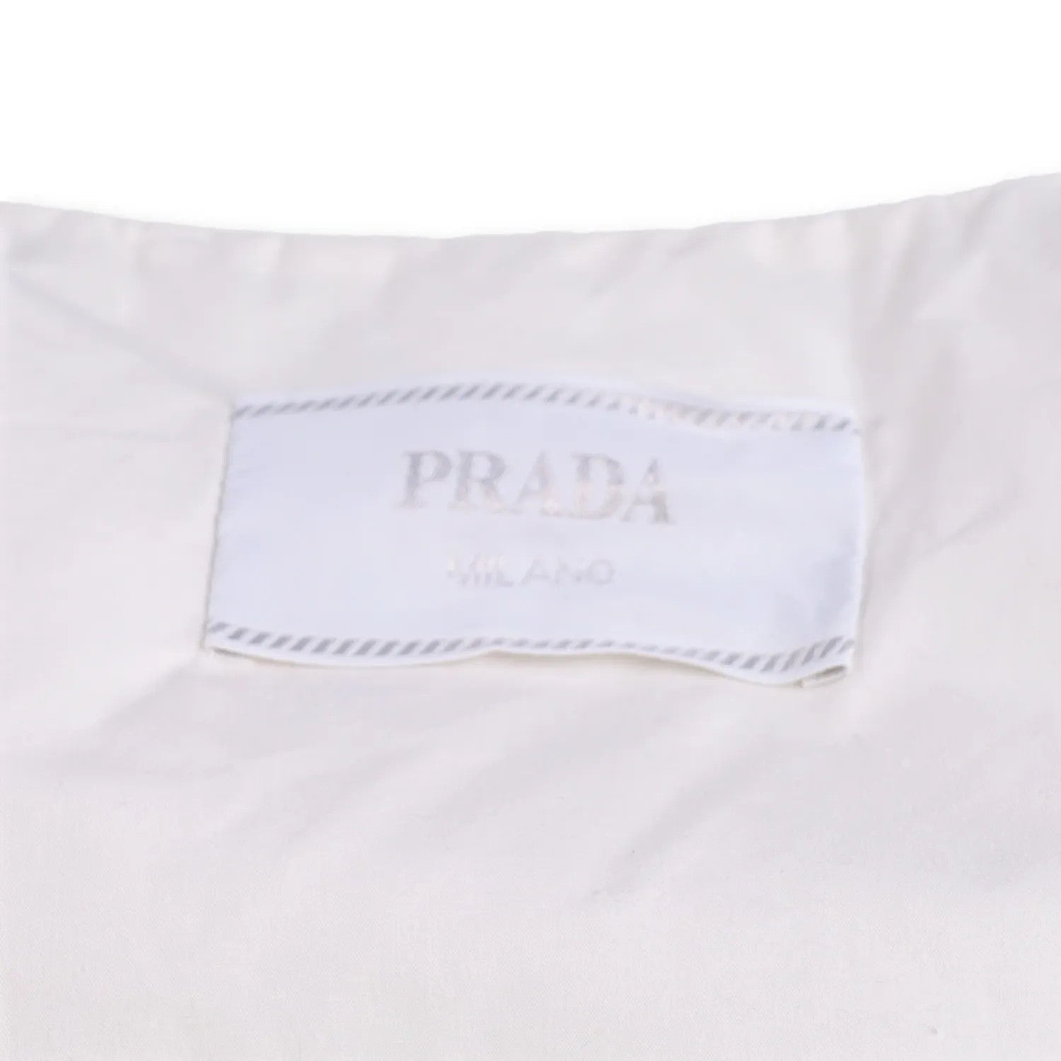 PRADA Mens Tela Cotton Vest White Waistcoat Gillet Sleeveless Size L RRP 1200 — View 6