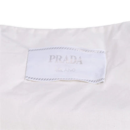 PRADA Mens Tela Cotton Vest White Waistcoat Gillet Sleeveless Size L RRP 1200 — View 6