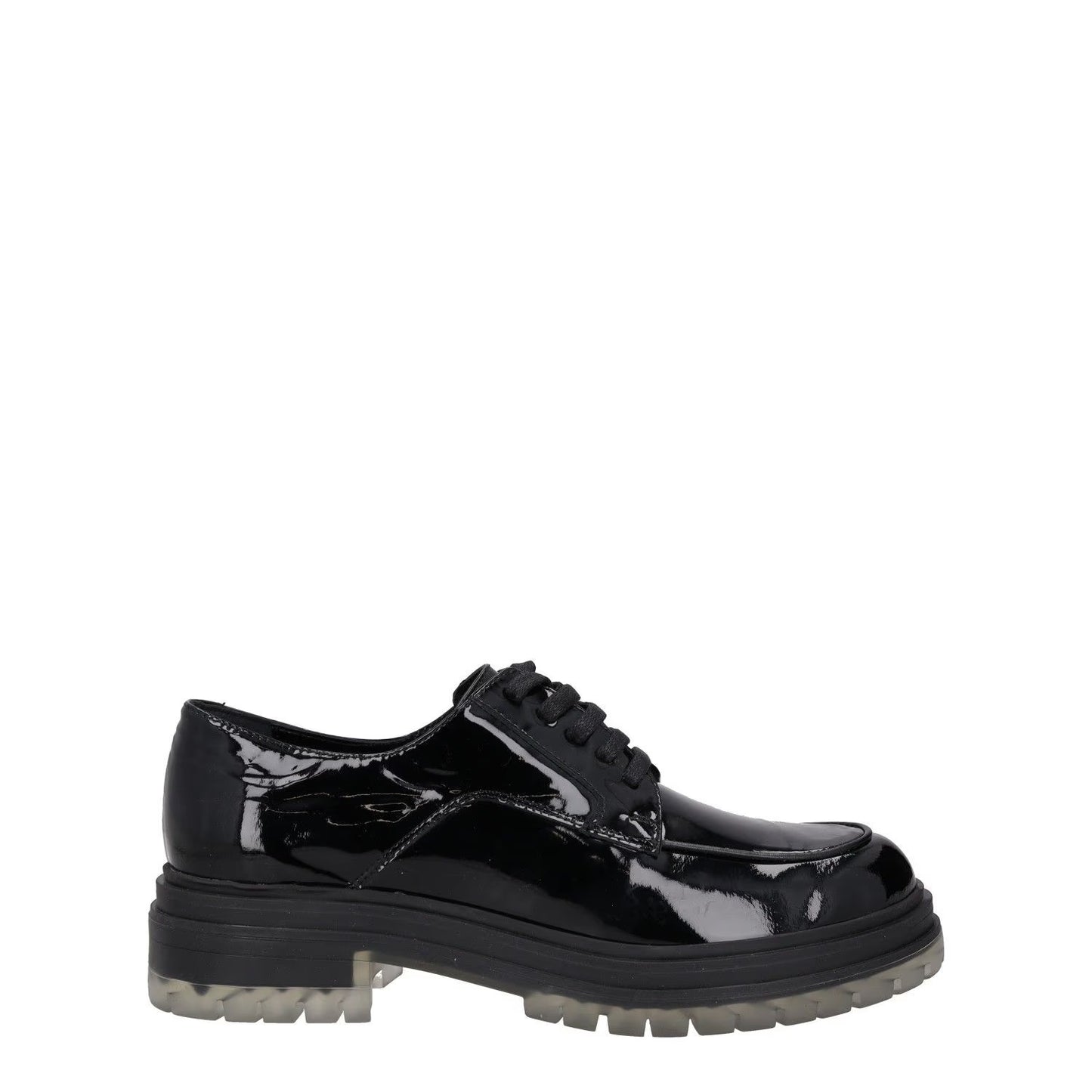 HAVVA MUSTAFA Womens Shoes Flat Round Toe Black Leather Lace Up UK 5 RRP 300