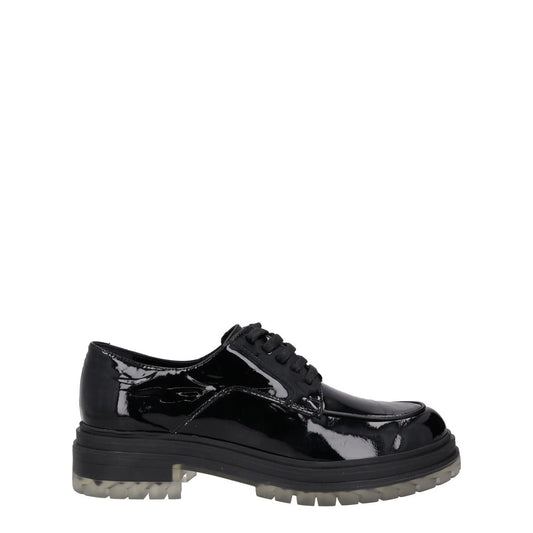 HAVVA MUSTAFA Womens Shoes Flat Round Toe Black Leather Lace Up UK 5 RRP 300