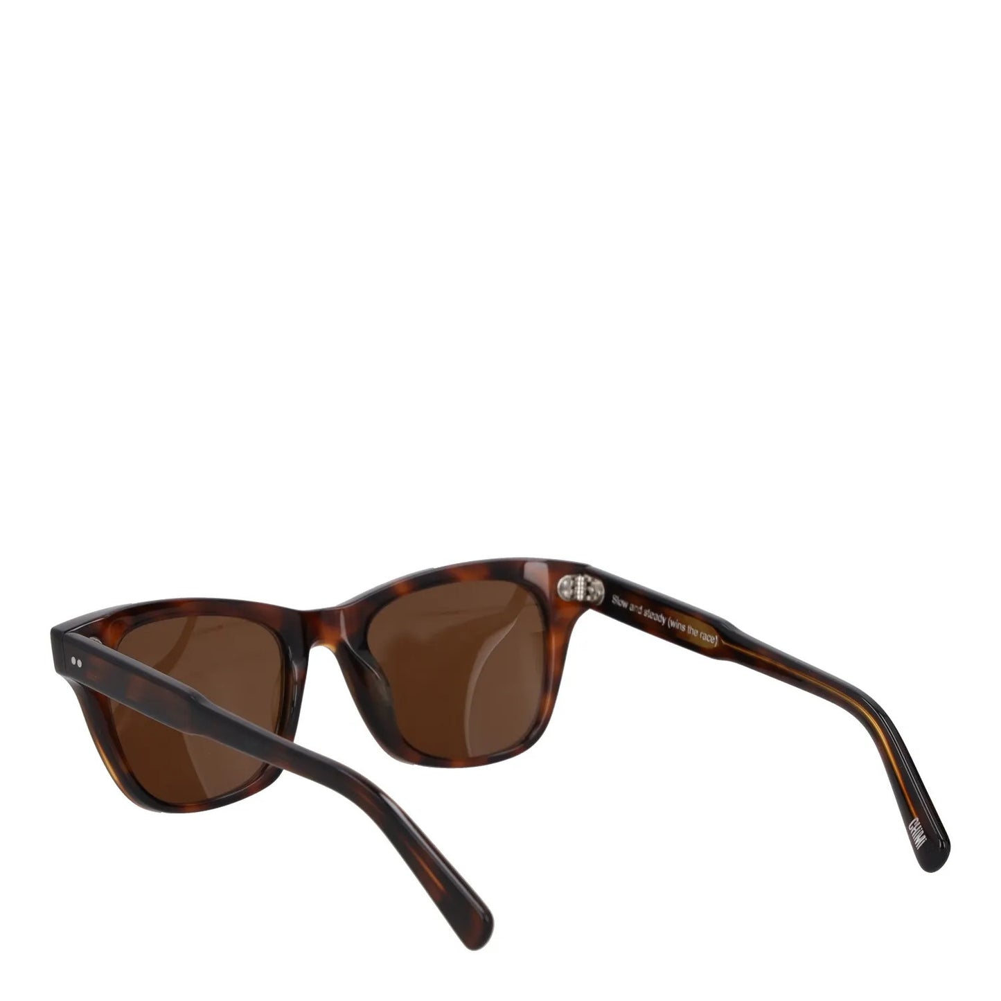 CHIMI Womens Square Sunglasses Brown Acrylic Frame and Lens One Size RRP 200 — View 4