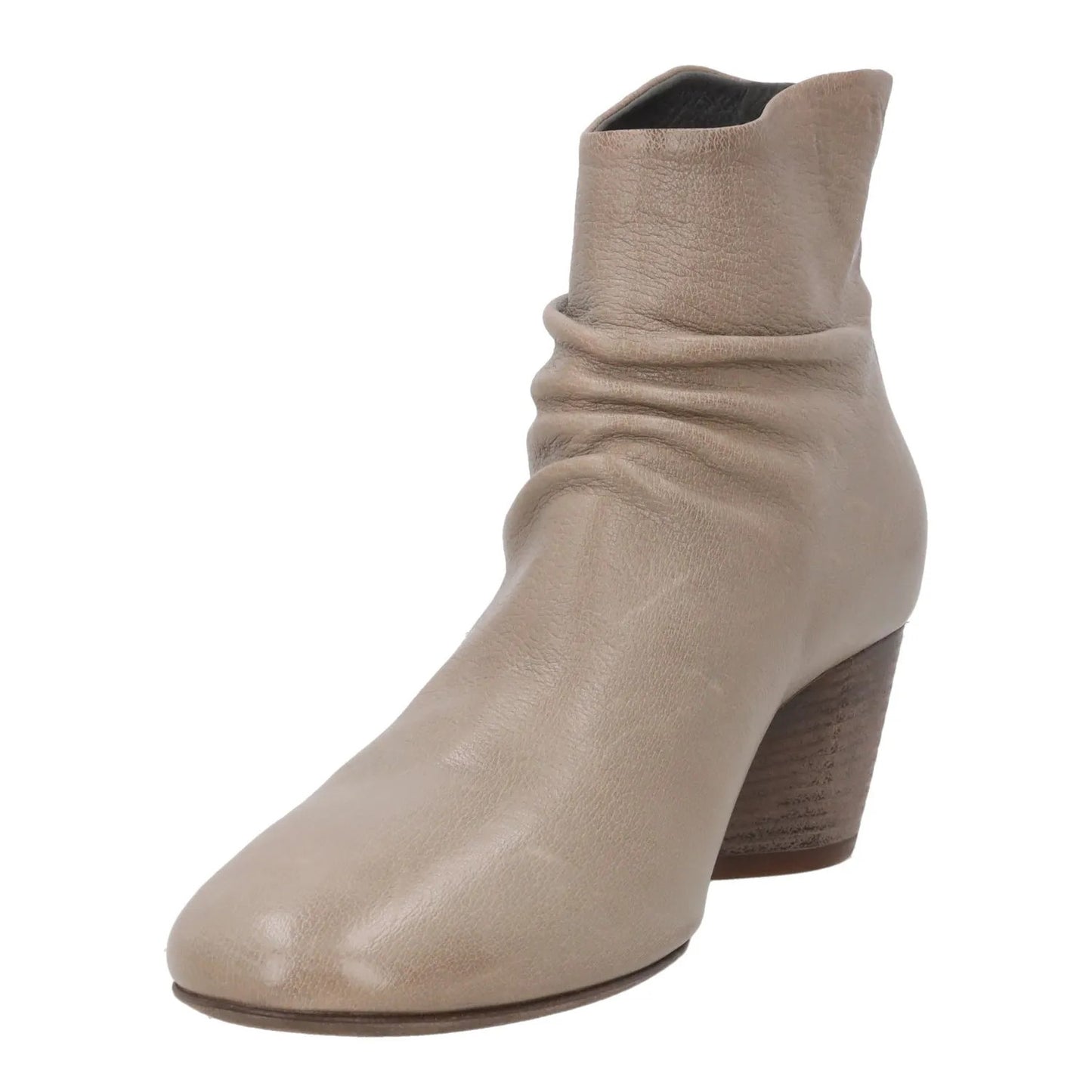 OFFICINE CREATIVE Womens Ankle Boots Leather Grey Mid Heel Zip UK 5 RRP 550 — View 3