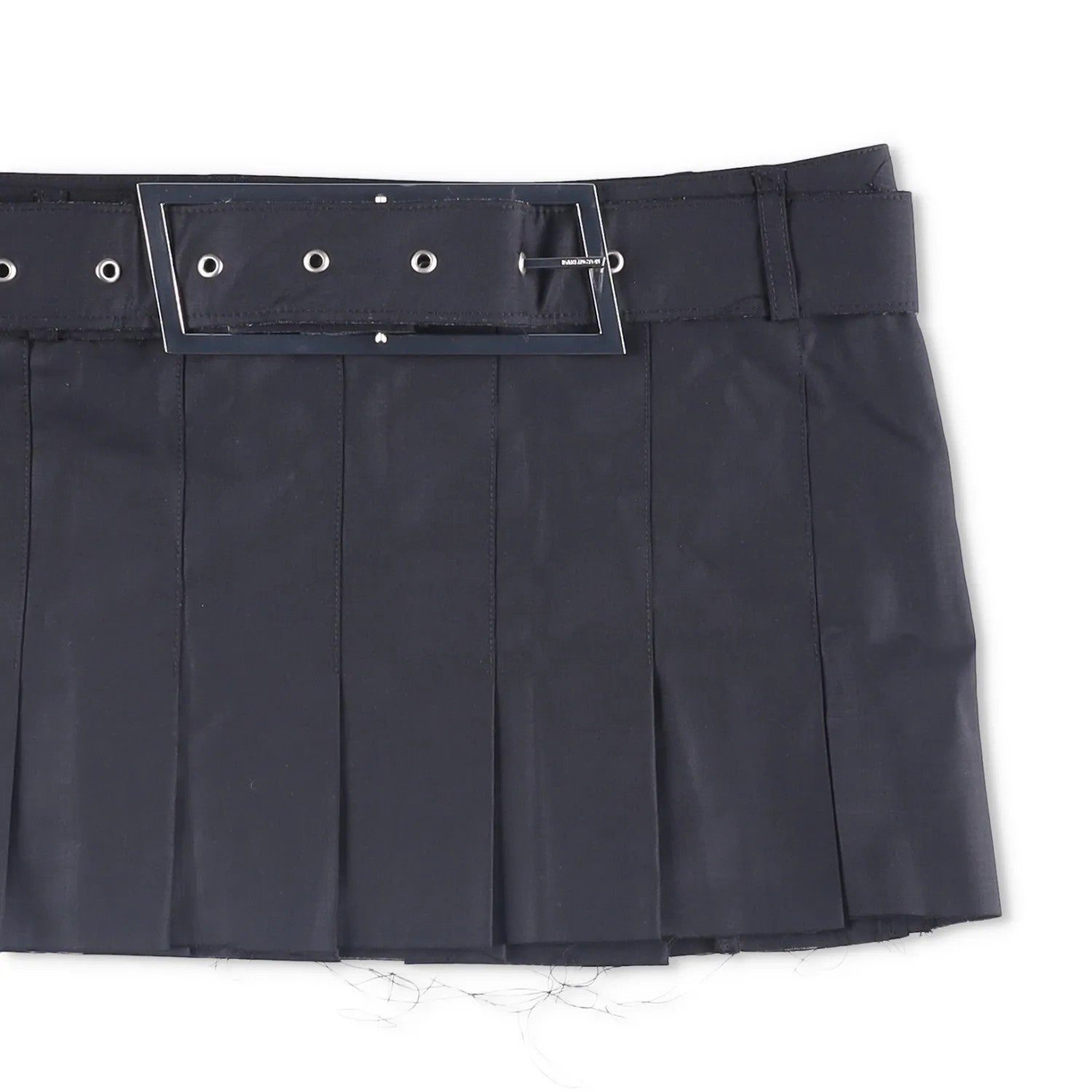 16ARLINGTON Womens Nimue Mini Skirt Pleated Black with Belt Size 10 RRP 700 — View 4