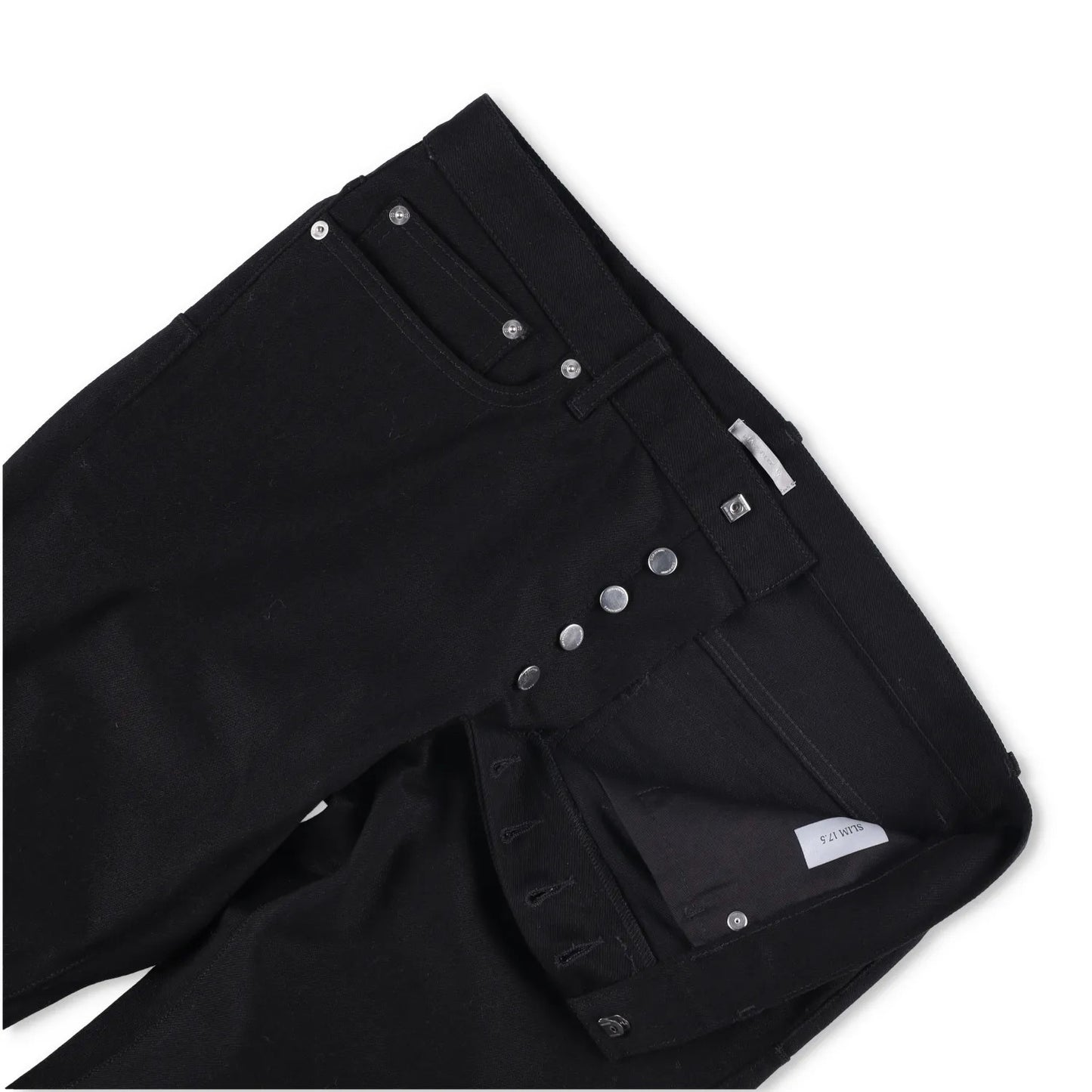 DIOR HOMME Mens Slim Fit Jeans Black Dior Logo Mid Rise Size 30 RRP 660 — View 8