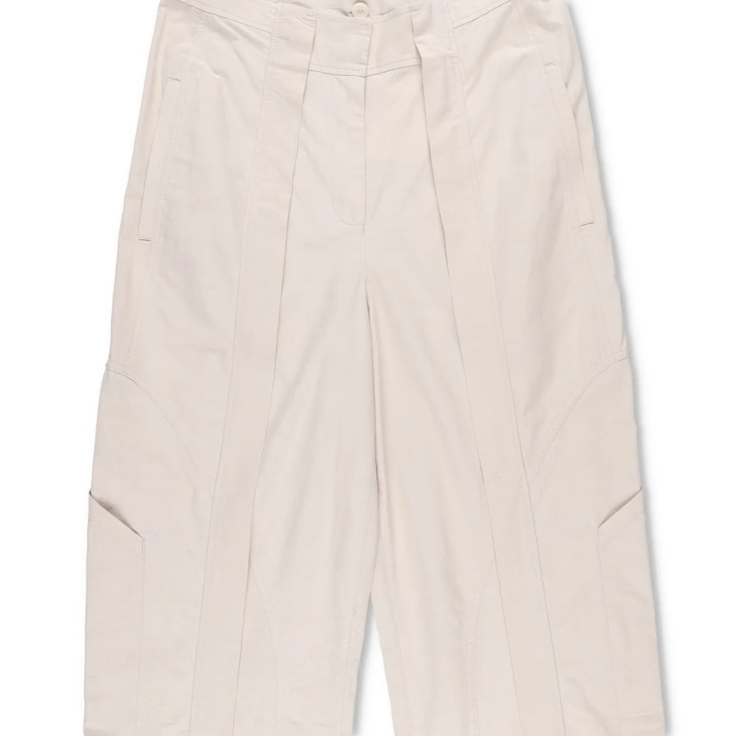 CHRISTOPHER ESBER Womens Cocosolo Trousers Putty Slim Leg Beige Size 6 RRP 540 — View 3