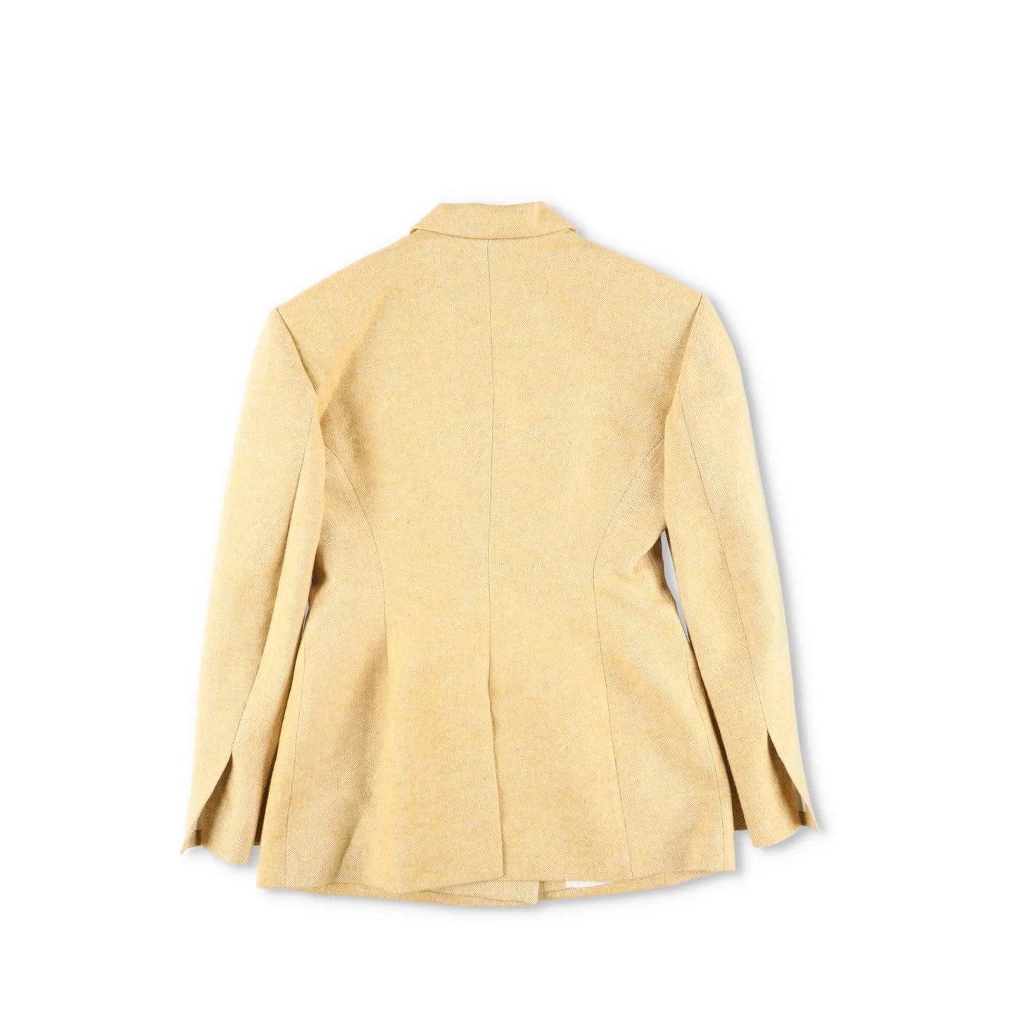 ANOUKI Mens Blazer Yellow Double Breasted Cotton Blend Size XL RRP 900 — View 10