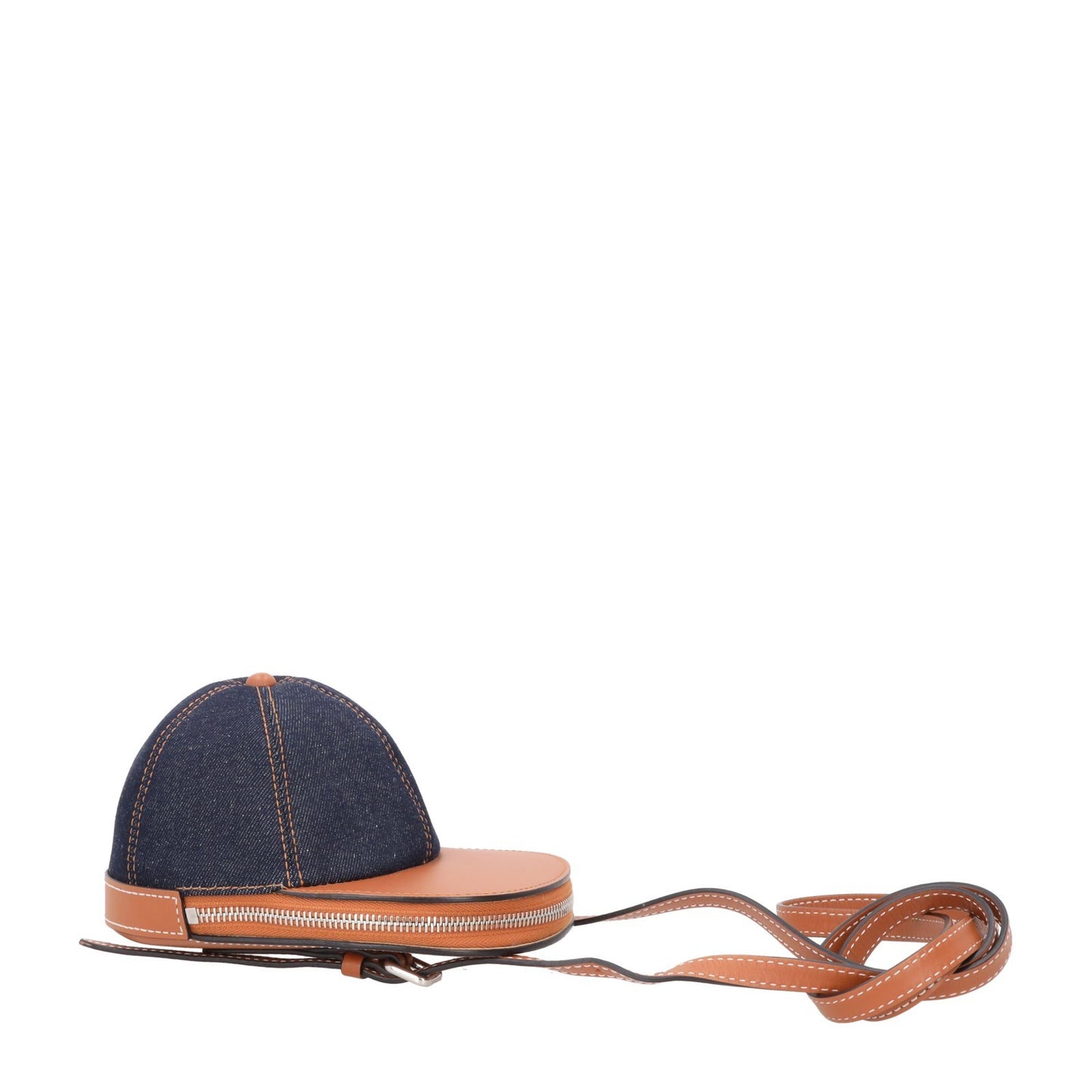 JW ANDERSON Leather Mini Nano Bag Coin Purse Handbag Denim RRP360 — View 6