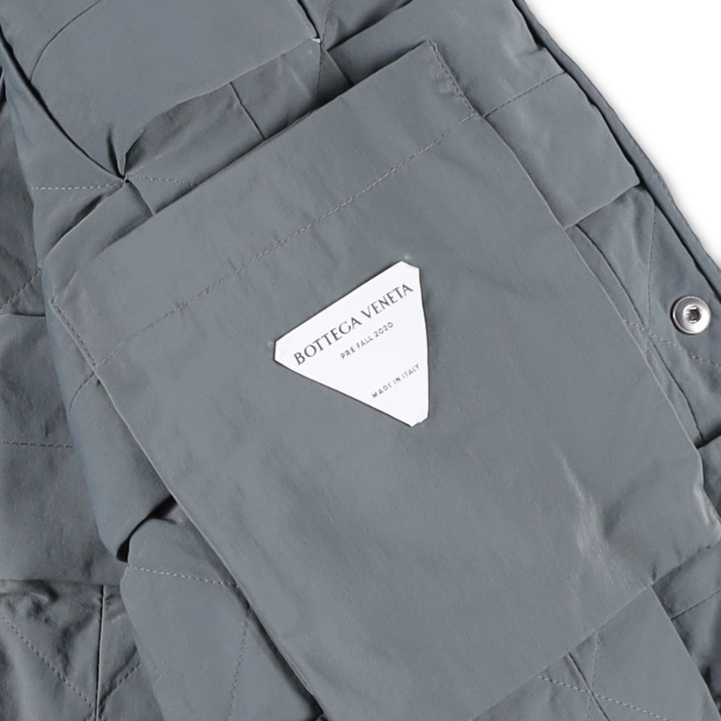 BOTTEGA VENETA Mens Quilted Interractio Puffer Gilet Sage Green Size M/L RRP3500 — View 12