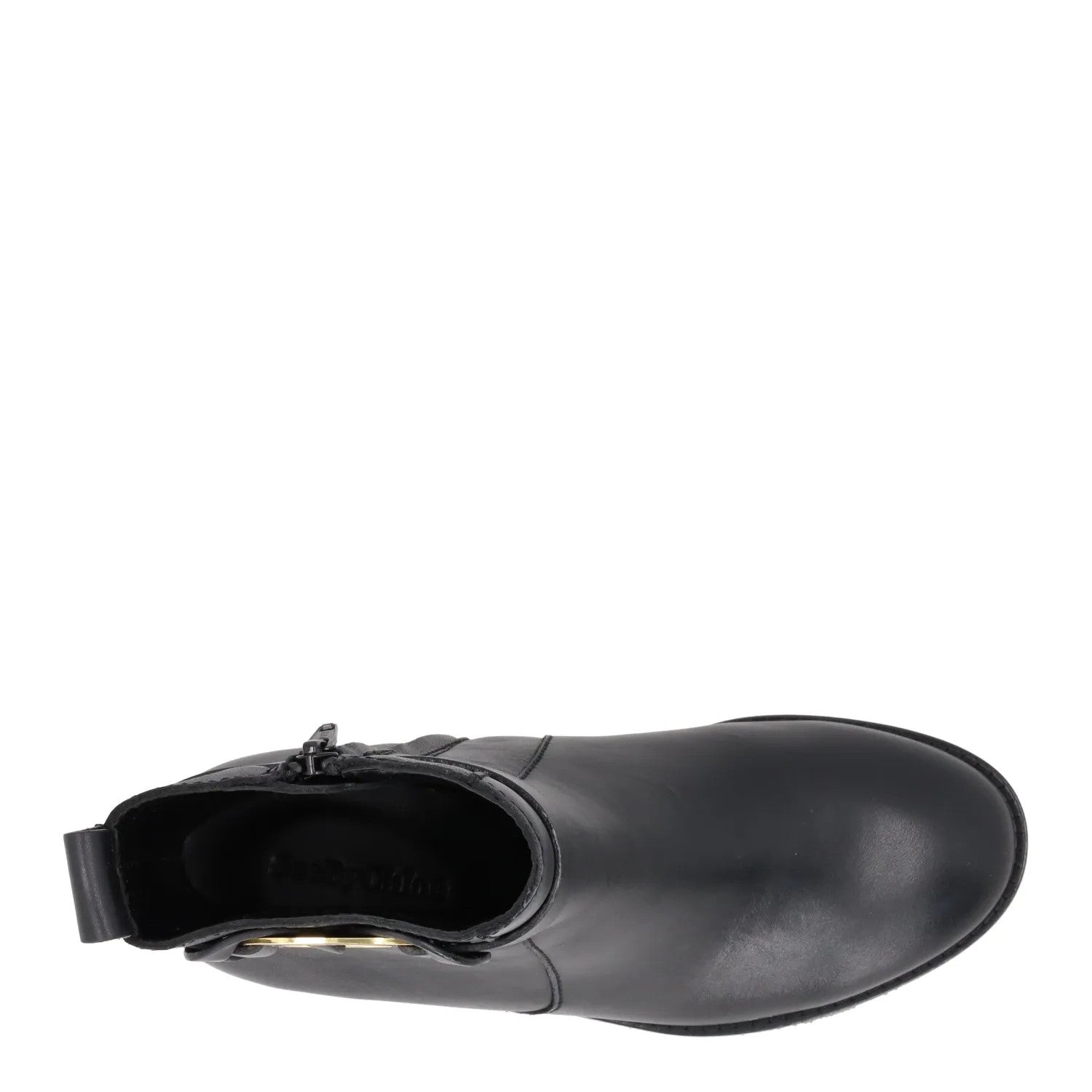 SEE BY CHLOE Womens Chany Flat Ankle Boots Black Leather Buckle UK 5 RRP 525 — View 7