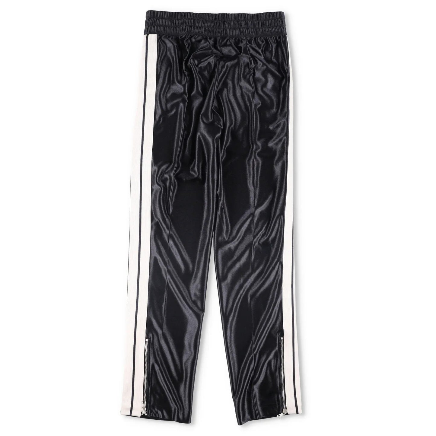 MONCLER GENIUSXPalm Angels Womens Shiny Side Stripe Track Pants Black 2XS RRP375 — View 5