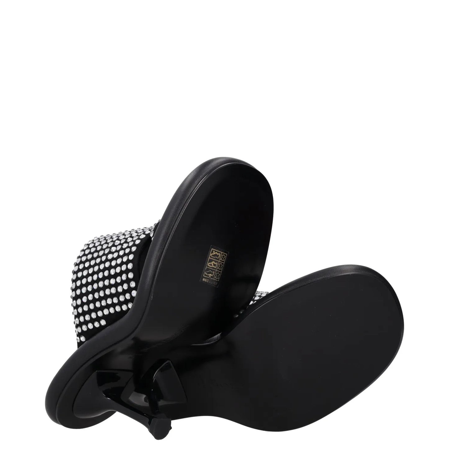 JW ANDERSON Womens Heels Black Leather Studded Open Toe Slip On UK 5 RRP 600 — View 8