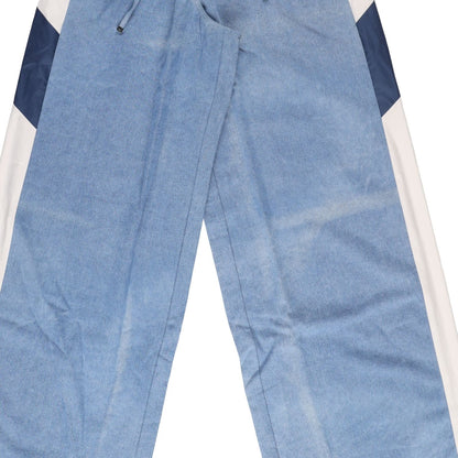 AMIRI Womens Ma Chambray Track Pant Relaxed Fit Drawstring Waist Blue S RRP 1153 — View 5