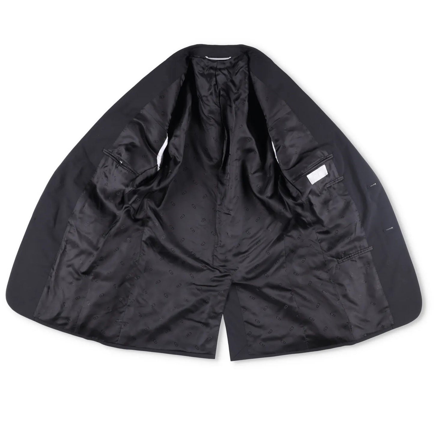 DIOR HOMME Mens Two Button Blazer Mid Length Black Jacket Size 46 R RRP 1500 — View 7
