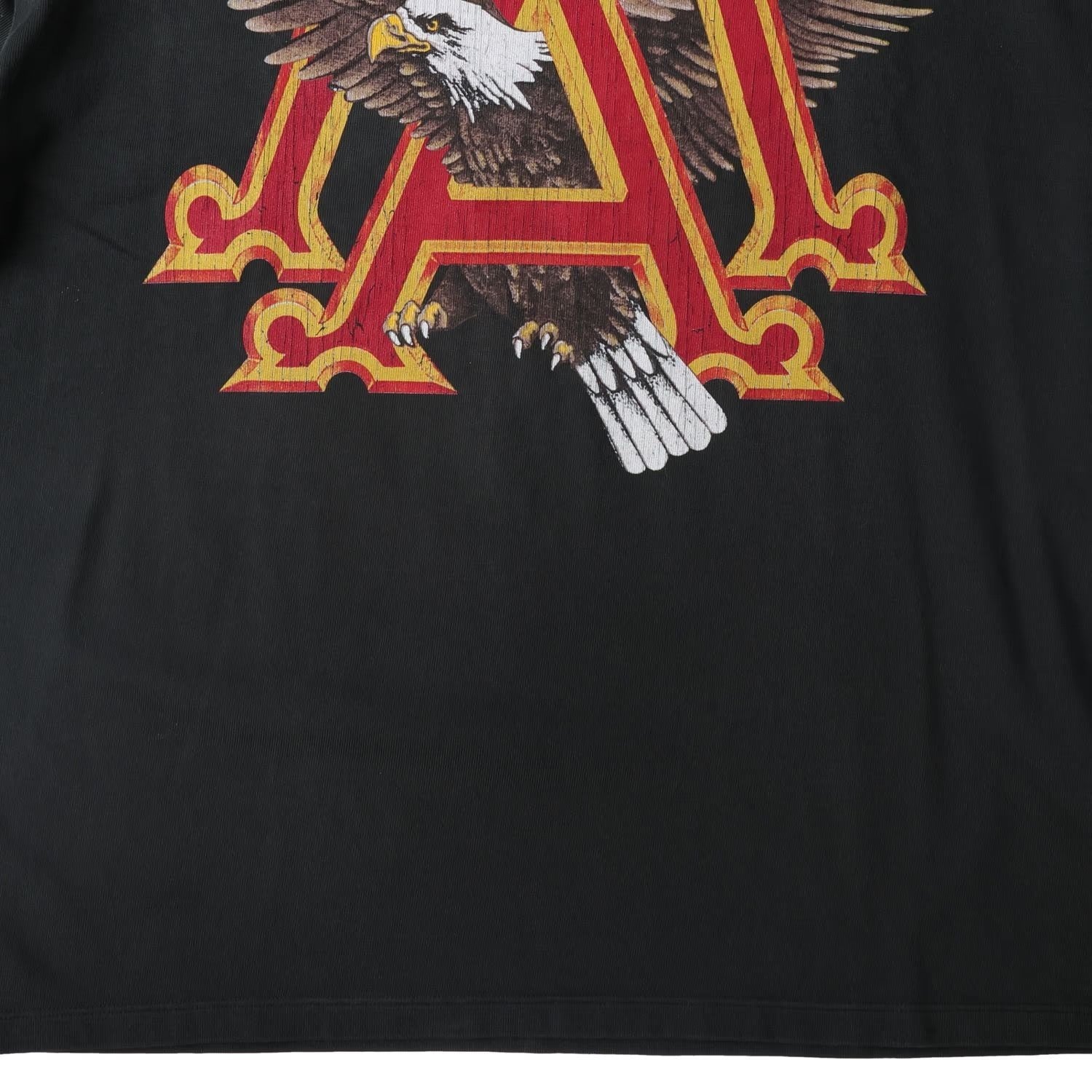 AMIRI Mens Vintage Ma Eagle Print Oversized Short Sleeve T-Shirt Black S RRP 690 — View 6