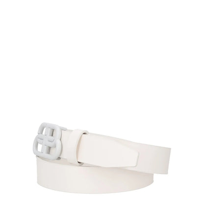 BALENCIAGA Womens Belt White Leather White Buckle Regular Width Size 75 RRP 360 — View 2