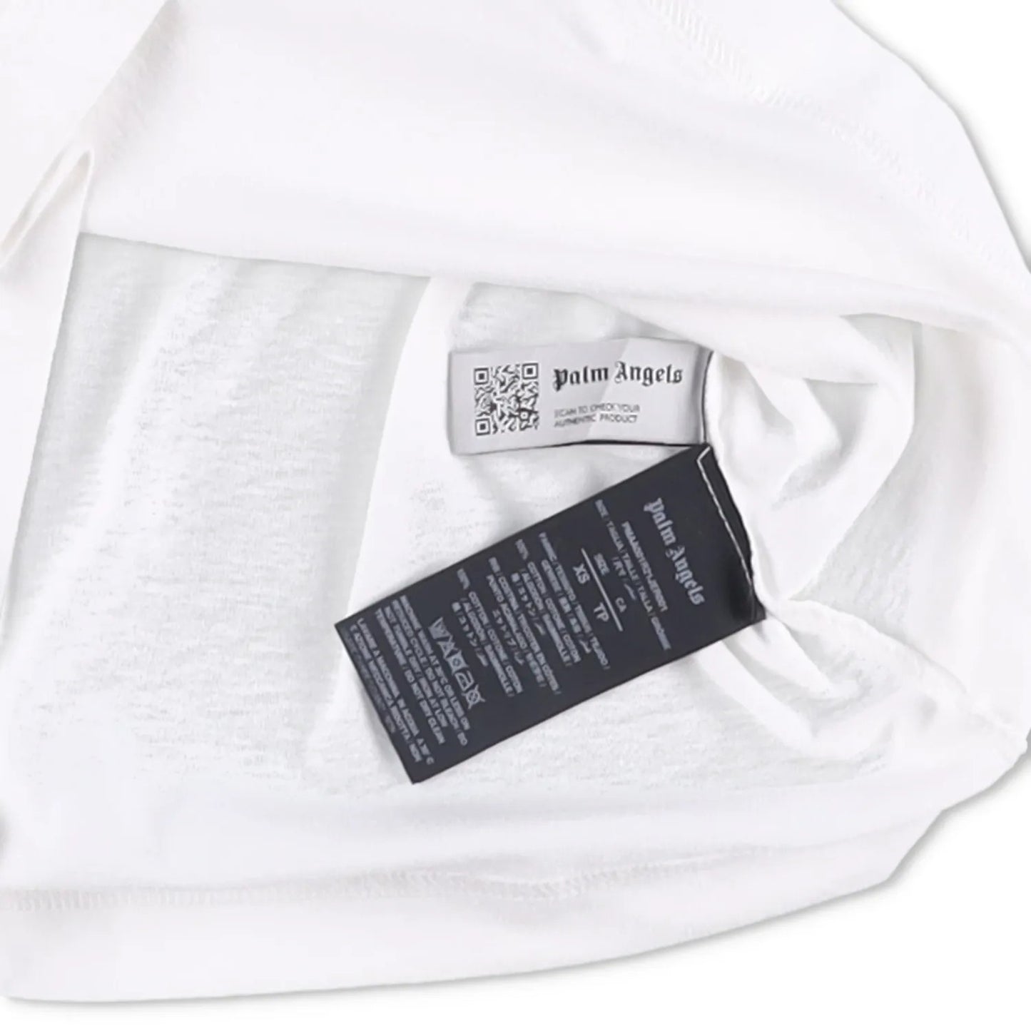 PALM ANGELS Mens T-Shirt White Cotton Teddy Graphic Print Size XS RRP 200 — View 6